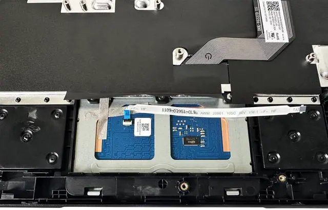 Alt view image 5 of 5 - Rinbers Laptop Palmrest Upper Case Top Cover with US Keyboard Touchpad Assembly Replacement for Lenovo 100e Chromebook 2nd Gen AST 82CD 5CB0Z21474 (NOT for Intel Version 81MA or MTK Version 81QB)