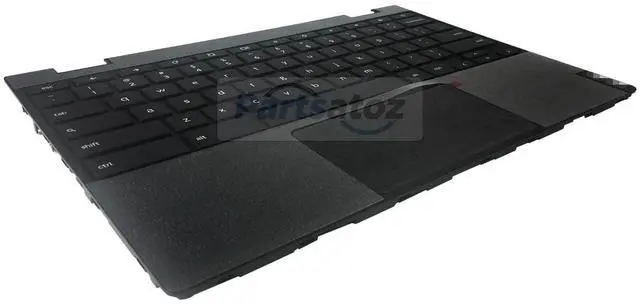 Alt view image 3 of 5 - Rinbers Laptop Palmrest Upper Case with US Keyboard and Touchpad Assembly Replacement for Lenovo Chromebook 11 100e 2nd Gen MTK 81QB 5CB0X55485 5CB0U26489