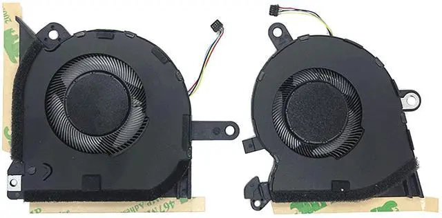 Alt view image 2 of 4 - QUETTERLEE Replacement New CPU+GPU Cooling Fan for ASUS ROG Flow X13 GV301 GV301Q GV301QC GV301QE GV301QH Series DFS5K123043638 FMQM DFS5K223052838 FMQN DC5V 0.5A Fan