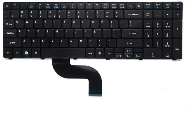 Alt view image 2 of 5 - Padarsey Laptop Replacement Keyboard Compatible for Acer Aspire 5250 5251 5253 5336 5551 5552 5560 5733 5733z 5736Z 5738Z 5740 5741 5742 5750 5750G 5810 7741 7551 Series US Layout
