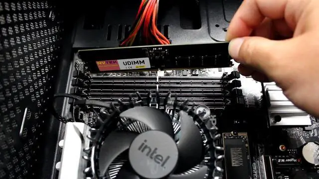 Alt view image 4 of 5 - NVTEK 32GB (2X16GB) DDR4 2133MHZ PC4-17000 UDIMM 2Rx8 1.2V 288-PIN Non-ECC Unbuffered Desktop PC Computer Memory KIT