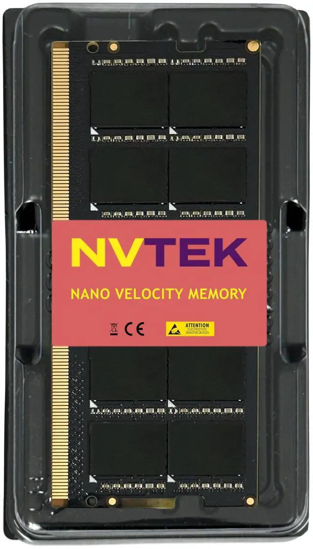 Alt view image 3 of 5 - NVTEK 16GB (1X16GB) DDR4 3200MHZ PC4-25600 SODIMM 2Rx8 1.2V CL22 260-PIN Non-ECC Laptop PC Computer Memory
