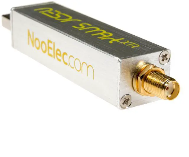 Alt view image 2 of 4 - NooElec NESDR Smart XTR SDR - Premium RTL-SDR w/Extended Tuning Range, Aluminum Enclosure, 0.5PPM TCXO, SMA Input. RTL2832U & E4000-Based Software Defined Radio