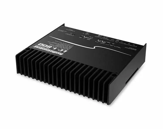 Alt view image 2 of 5 - AudioControl LC-1.800 High-Power Monoblock 800 Watts Car Audio Subwoofer Amplifier with Accubass, Subsonic Filter