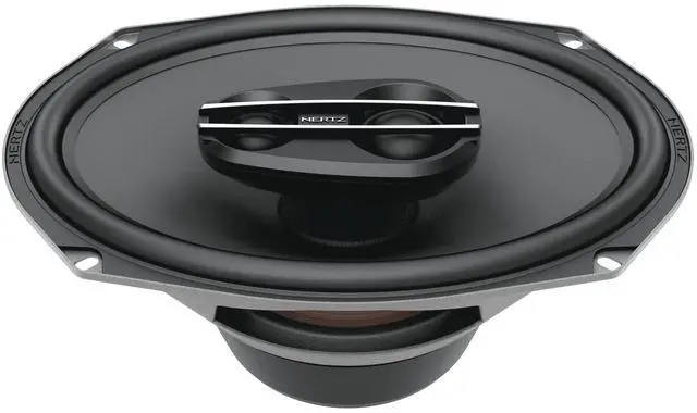 Alt view image 3 of 5 - Hertz Cento Pro Series CPX-690 6x9 Three-Way Coaxial Speakers with Grilles