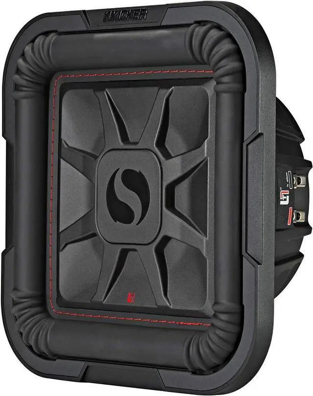 Alt view image 3 of 5 - KICKER Subwoofer Package of 2 Items: 10" Solo-Baric L7T Subwoofers DVC 4-ohm (Pair) - 2X 46L7T104 Subs