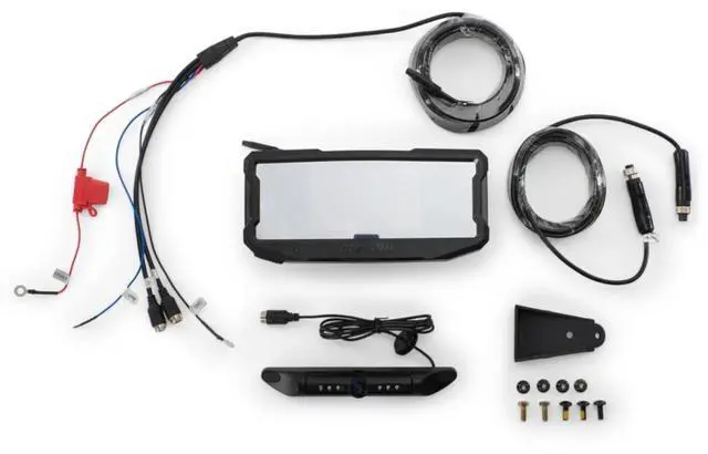 Alt view image 2 of 3 - Can-Am New OEM, Rear View Mirror and Camera Monitor, Maverick Traxter, 715004905