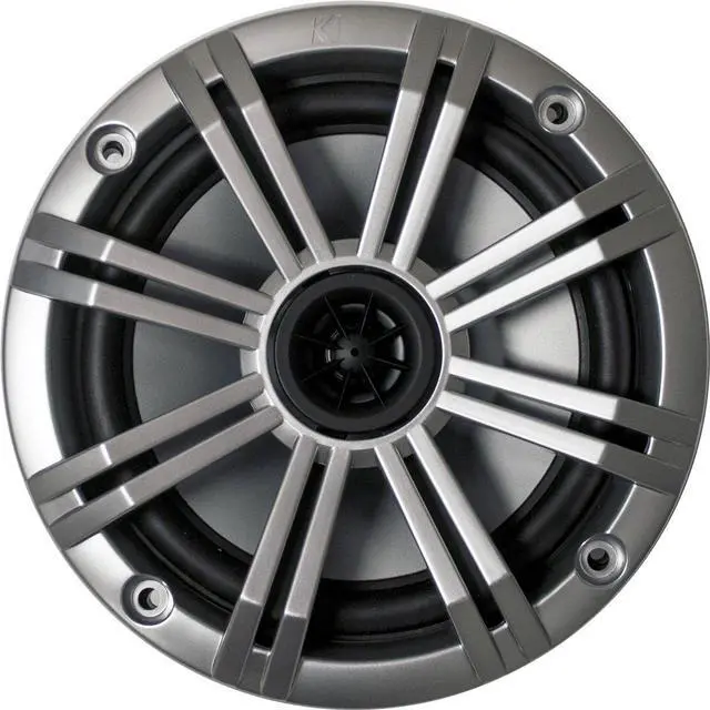 Alt view image 4 of 5 - KICKER Black Wake Tower System Silver 6.5" Marine Speakers (Pair)