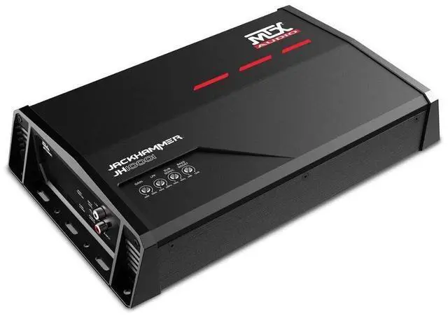 Alt view image 2 of 4 - MTX Audio JH10001 Jackhammer Series 1000W Monoblock Class-D Car Audio Amplifier