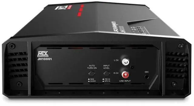 Alt view image 3 of 4 - MTX Audio JH10001 Jackhammer Series 1000W Monoblock Class-D Car Audio Amplifier