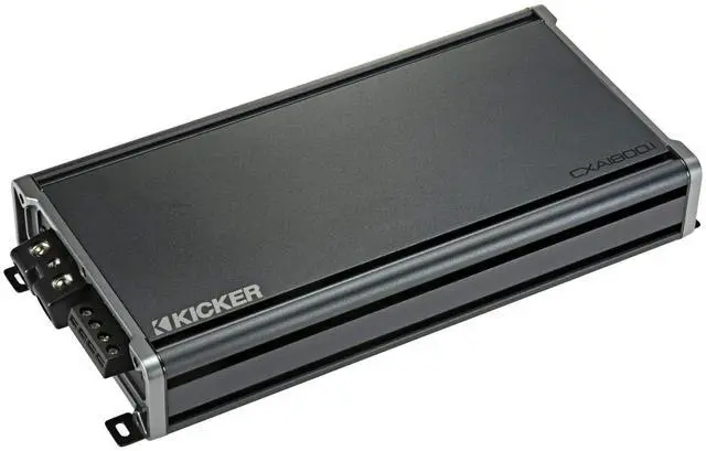 Alt view image 3 of 5 - Kicker 46CXA18001 CXA18001-1800-Watt Mono Class D Subwoofer Amp