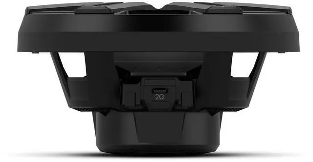 Alt view image 4 of 5 - Rockford Fosgate M2D4-10SB Color Optix 10" DVC 4-Ohm Multicolor LED Lighted Marine Subwoofer for Sealed Enclosure - Black/Stainless