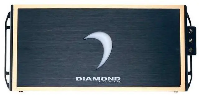 Alt view image 2 of 4 - Diamond Audio MICRO82U Motorcycle 2-Channel Full Range Class D Amplifier, Compatible with Harley Davidson, Bass Knob Included, 200 Watts x 2 @ 4 Ohm, 300 Watts x 2 @ 2 Ohm