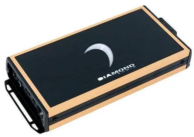 Main image of Diamond Audio MICRO82U Motorcycle 2-Channel Full Range Class D Amplifier, Compatible with Harley Davidson, Bass Knob Included, 200 Watts x 2 @ 4 Ohm, 300 Watts x 2 @ 2 Ohm