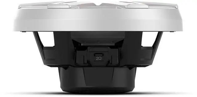 Alt view image 4 of 5 - Rockford Fosgate M2D4-10S Color Optix 10" DVC 4-Ohm Multicolor LED Lighted Marine Subwoofer for Sealed Enclosure -White/Stainless