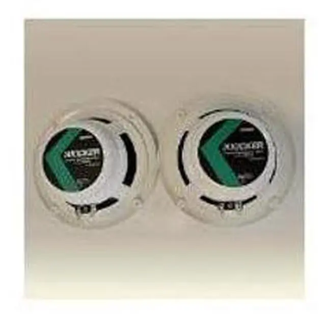 Alt view image 4 of 5 - Kicker White OEM Replacement Marine 6.5" 4 Coaxial speaker Bundle - 8 Speakers