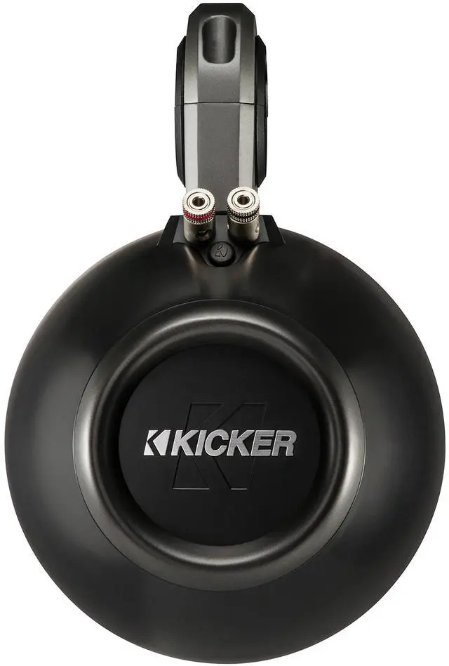 Alt view image 3 of 5 - Kicker KMTES8 Tower Enclosures for 8-Inch (200mm) Drivers, Pair, Black