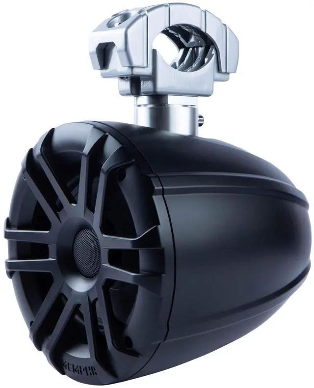 Alt view image 3 of 5 - Memphis Audio MXA60TB 6.5" Coaxial Powersports Speaker Pods for Roll Bars, Black with LED