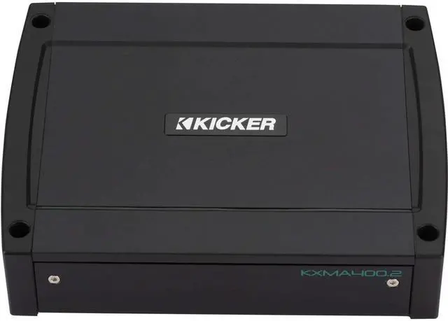 Main image of Kicker 48KXMA4002 KXMA400.2 2x200w 2-Ch Full-Range Class-D Marine Amplifier