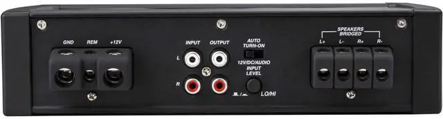 Alt view image 2 of 5 - Kicker 48KXMA4002 KXMA400.2 2x200w 2-Ch Full-Range Class-D Marine Amplifier