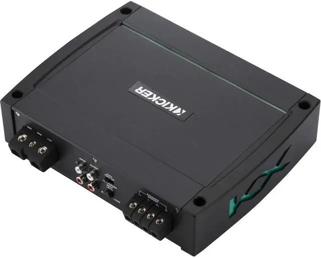 Alt view image 3 of 5 - Kicker 48KXMA4002 KXMA400.2 2x200w 2-Ch Full-Range Class-D Marine Amplifier