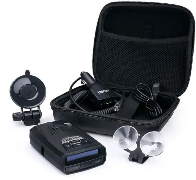 Alt view image 4 of 5 - UNIDEN R4 Extreme Long-Range Laser/Radar Detector, Record Shattering Performance, Built-in GPS w/AUTO Mute Memory, Voice Alerts, Red Light & Speed Camera Alerts, Multi-Color OLED Display, Black