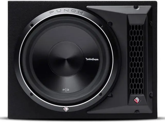 Main image of Rockford Fosgate P3-1X12 Punch Single 12" Loaded Subwoofer in Ported/Vented Enclosure