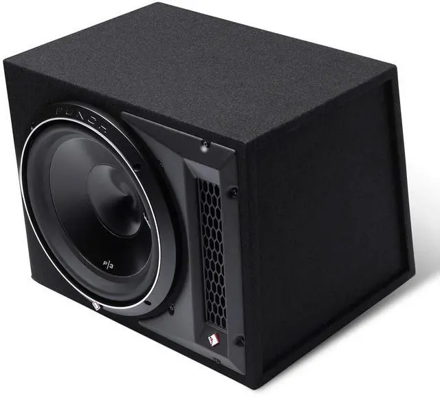 Alt view image 2 of 5 - Rockford Fosgate P3-1X12 Punch Single 12" Loaded Subwoofer in Ported/Vented Enclosure