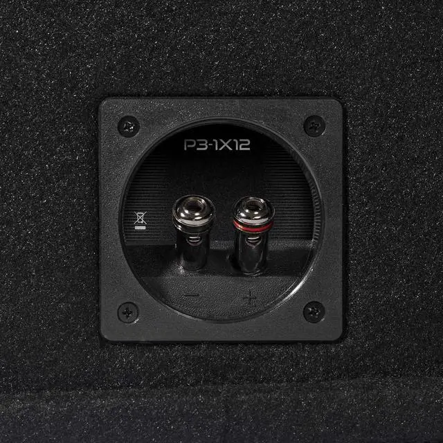 Alt view image 4 of 5 - Rockford Fosgate P3-1X12 Punch Single 12" Loaded Subwoofer in Ported/Vented Enclosure