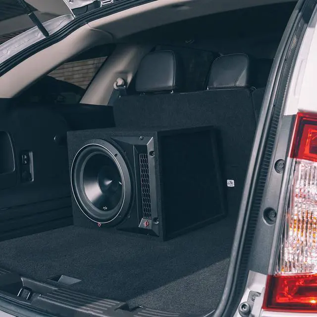 Alt view image 5 of 5 - Rockford Fosgate P3-1X12 Punch Single 12" Loaded Subwoofer in Ported/Vented Enclosure