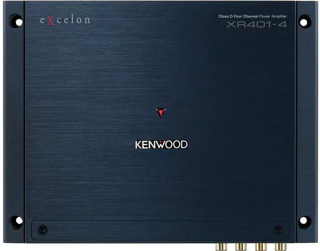 Alt view image 5 of 5 - Kenwood XR401-4 eXcelon 400-Watt 4-Channel Amplifier