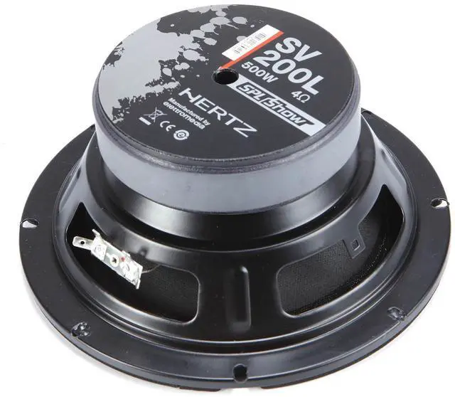 Alt view image 4 of 4 - Hertz SPL Show Series SV-200L 8 in. (200mm) SPL 4-Ohm Woofers (Pair)