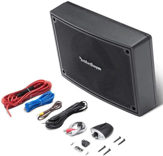 Alt view image 5 of 5 - Rockford Fosgate PS-8 Punch Single 8" Amplified Loaded Enclosure Subwoofer