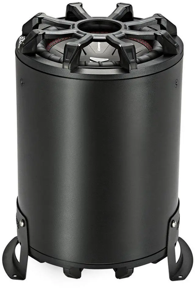 Alt view image 5 of 5 - Kicker 46CWTB104 TB10 10-inch Loaded Weather-Proof Subwoofer Enclosure w/Passive Radiator - 4-Ohm, 400 Watt