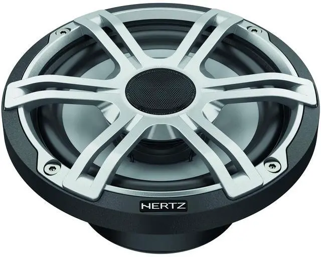 Alt view image 3 of 5 - Hertz HEX Series HEX-65-S-LD-G 6.5" 4-Ohm Marine Coax Set with RGB LEDs