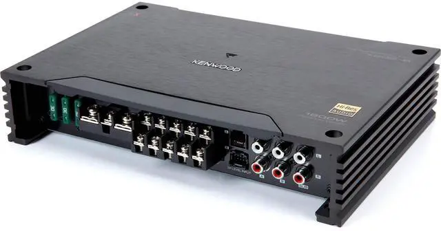 Alt view image 2 of 5 - KENWOOD X802-5 eXcelon 5 Channel 1600 Watts Max Power Car Audio Amplifier