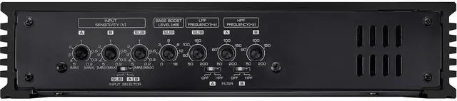 Alt view image 4 of 5 - KENWOOD X802-5 eXcelon 5 Channel 1600 Watts Max Power Car Audio Amplifier