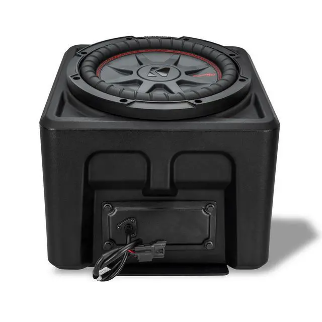 Alt view image 2 of 4 - SSV Works 2018-2025 Polaris® Ranger XP1000 Under-Seat 10" Subwoofer Enclosure | Enclosure Only, Subwoofer Not Included RG4-SB10U