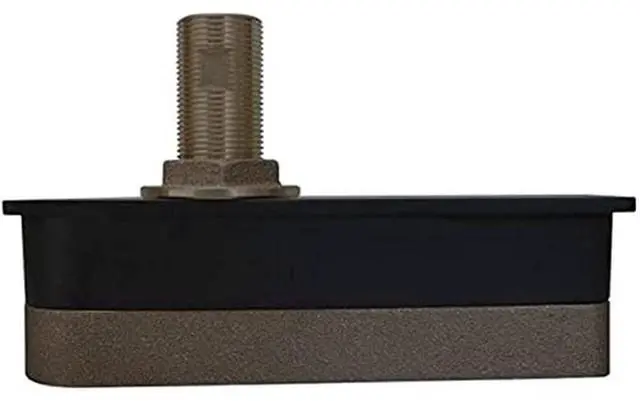 Main image of Raymarine CPT-120 Bronze Through Hull Transducer W/10M Cable - Includes High Speed Fairing Block, Black, 8"