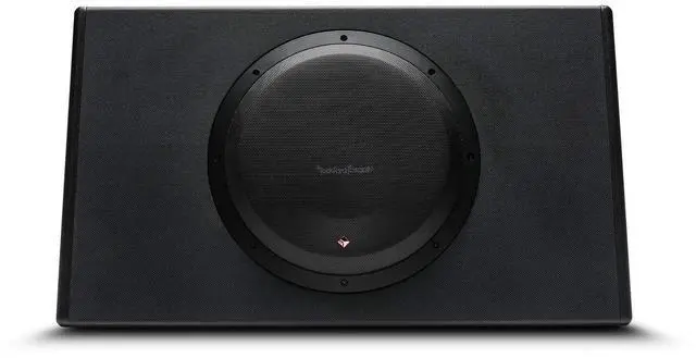 Alt view image 2 of 4 - Rockford Fosgate Punch P300-12T Single 12" 300-Watt Amplified Truck Sealed Box Subwoofer - Black