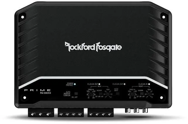 Main image of Rockford Fosgate R2-500X4 Prime 500-Watt 4-Channel Amplifier