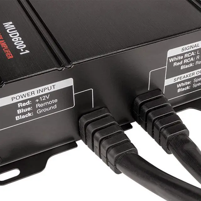 Alt view image 4 of 4 - MTX MUD600-1 650W x 1 Powersports Amplifier