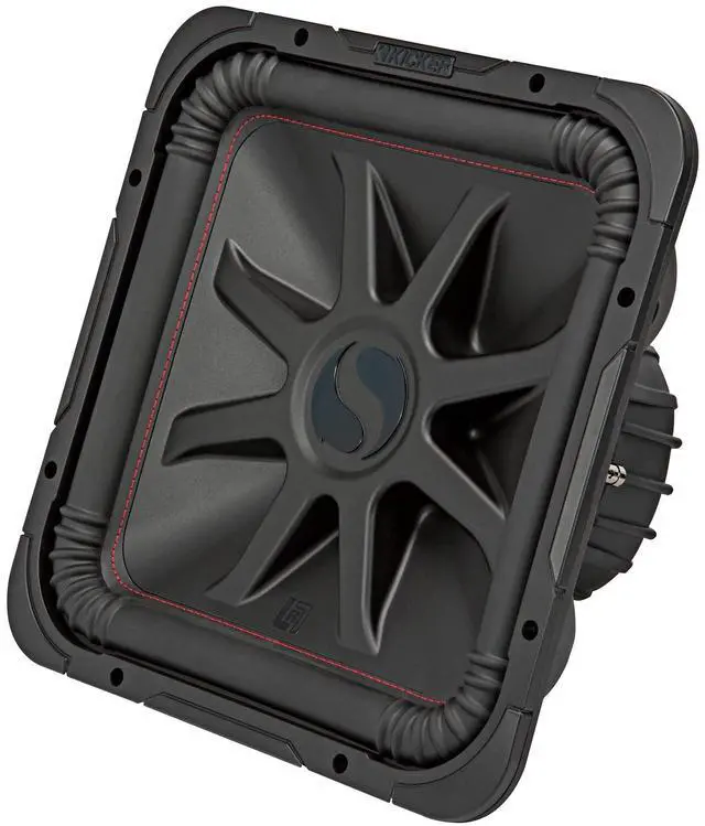Main image of Kicker 45L7R154 L7R 15-Inch (38cm) Subwoofer, Dual Voice Coil, 4-Ohm