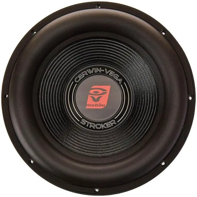 Main image of Cerwin Vega Stroker 1000W RMS 12" Powered Subwoofer - Dual 4-ohm Car Audio System Sub, High-Power Handling, Efficient Cooling, Easy Install, Robust Design for Superior Car Audio Experience ST124D