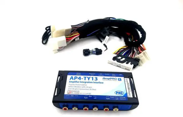 Alt view image 3 of 3 - PAC Audio AP4-TY13 (R.2) Amplifier Integration Interface for Select 2018 +Toyota and Lexus Vehicles with 24-pin and 30-pin with Premium Amplified sound Systems.