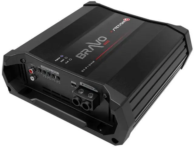 Alt view image 4 of 5 - Stetsom Bravo BASS 3000 1 Ohm Mono Subwoofer Car Audio Amplifier, 3000.1 3K Watts RMS, 1 Stable, 3000x1, Monoblock, Sound Quality, Crossover & Bass Boost 3000W Sub Amp, Smart Coolers