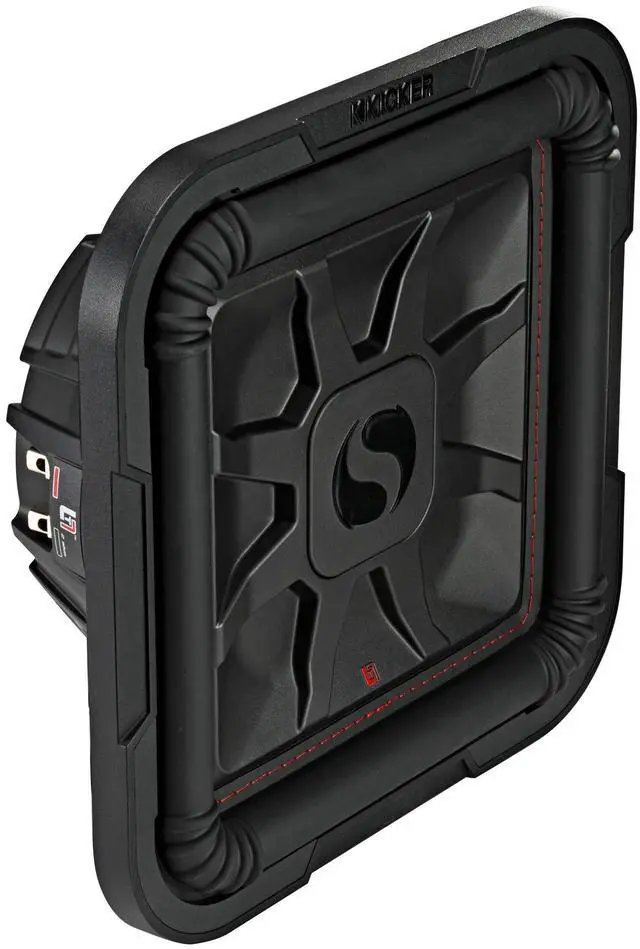 Alt view image 2 of 5 - Kicker 46L7T122 L7T L7-Thin 12-Inch (30cm) Subwoofer, Dual Voice Coil, 2-Ohm, 600 Watt