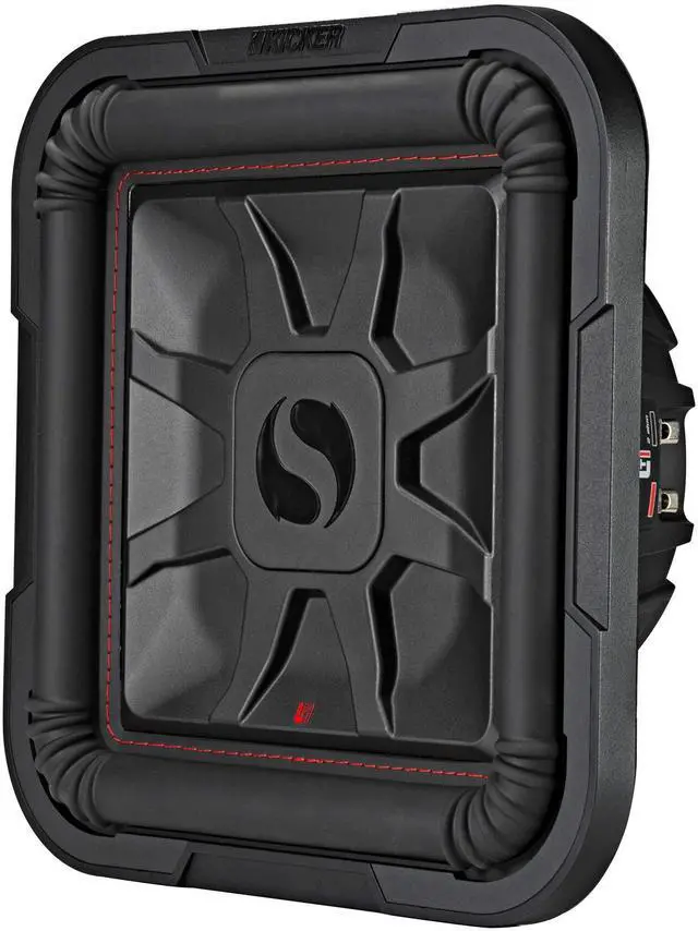 Alt view image 4 of 5 - Kicker 46L7T122 L7T L7-Thin 12-Inch (30cm) Subwoofer, Dual Voice Coil, 2-Ohm, 600 Watt