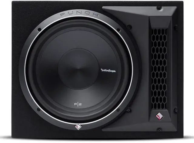 Main image of Rockford Fosgate P2-1X12 Punch Single P2 12" Loaded Enclosure Ported Subwoofer