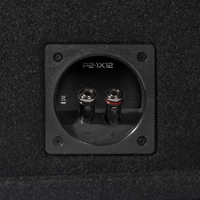 Alt view image 4 of 5 - Rockford Fosgate P2-1X12 Punch Single P2 12" Loaded Enclosure Ported Subwoofer